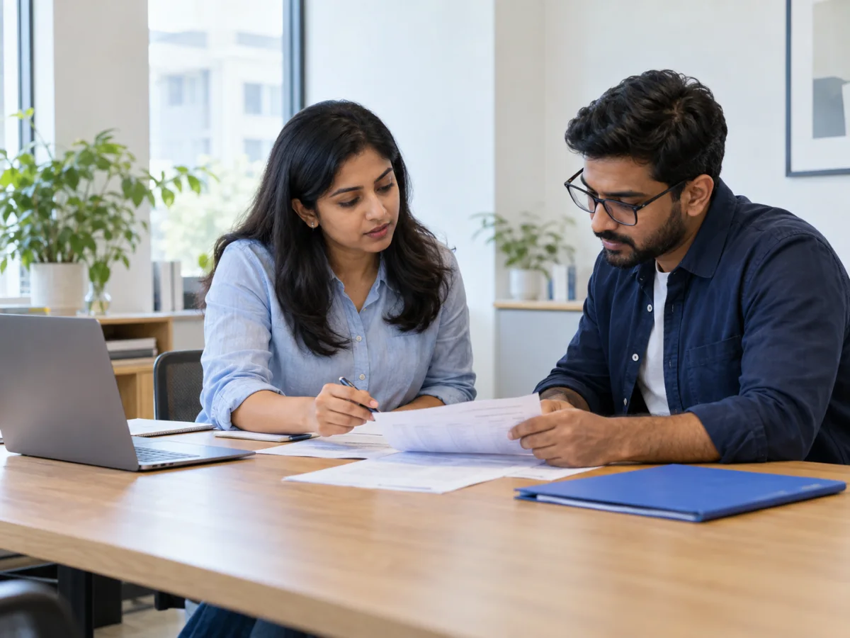 Accounting services workspace